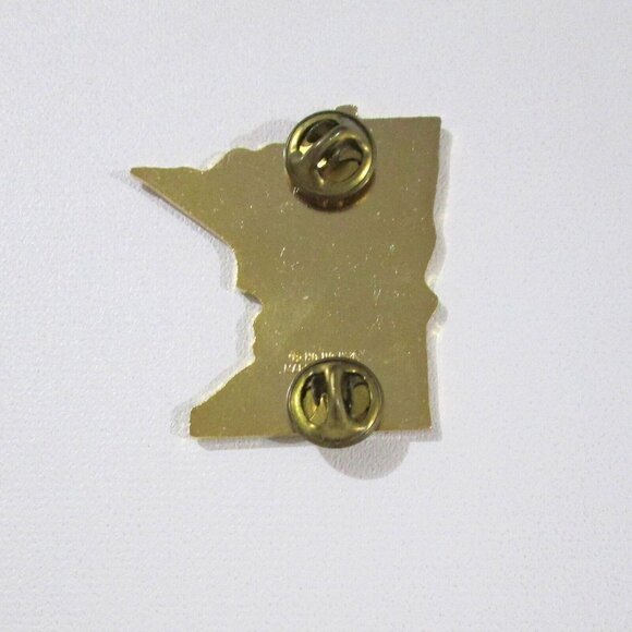 Vintage Minnesota Lions Enamel Tack Pin 5M5 City Of Lakes Lioness Club - Picture 3 of 3